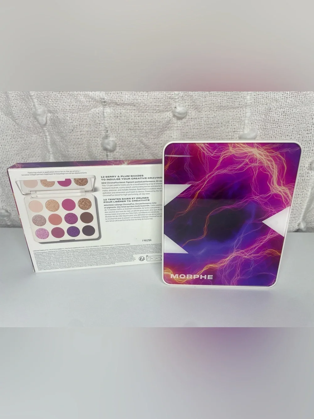 Morphe Electric Currant Eyeshadow Palette - Pink, Purple & Gold Shades